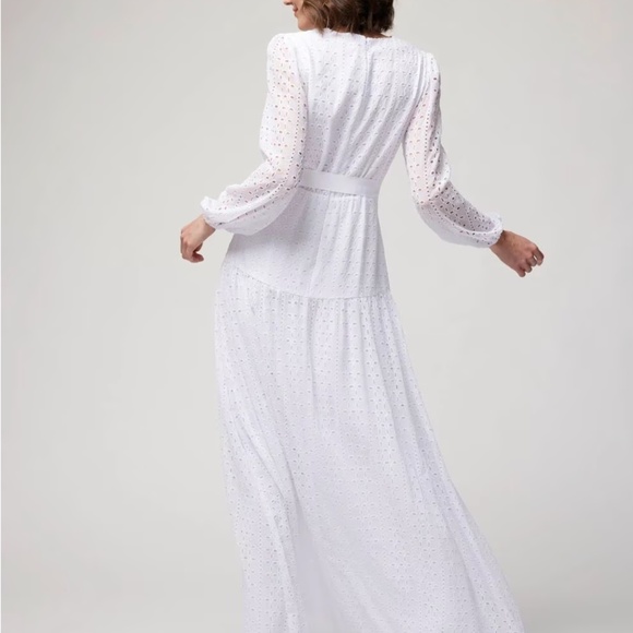 WHBM Long-Sleeve Maxi Dress - Picture 2 of 5